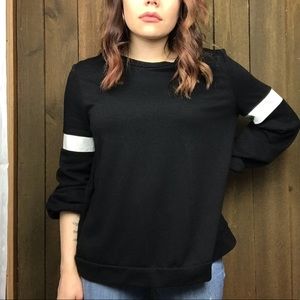 Workshop Republic Clothing Black Long Sleeve Top S